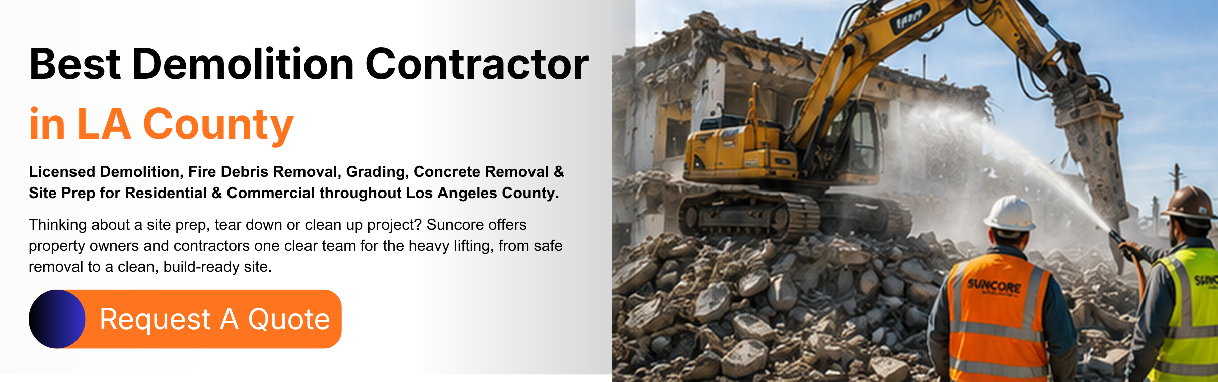 Best Demolition Contractor in LA County