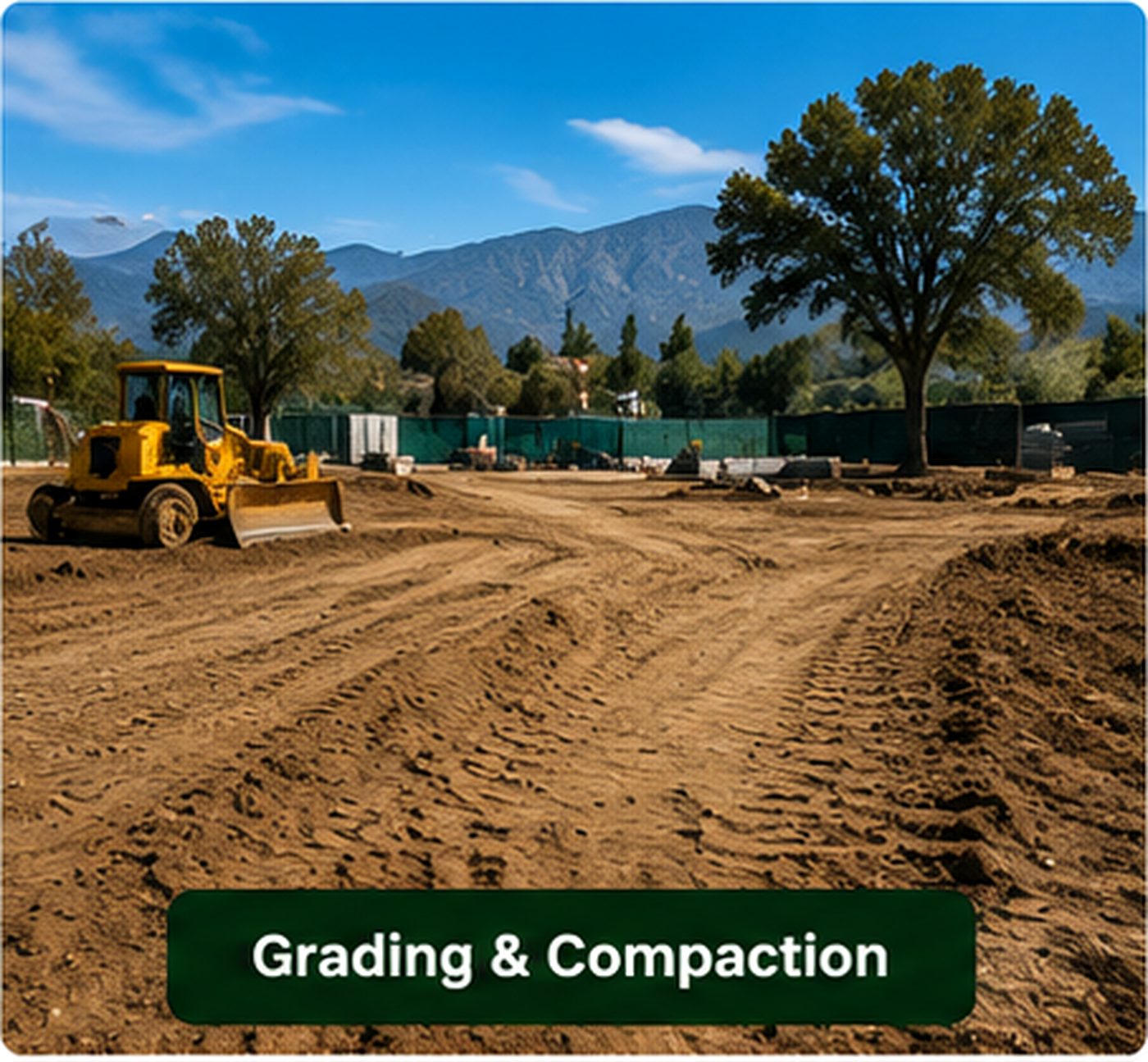 Grading after Phase 2 debris removal