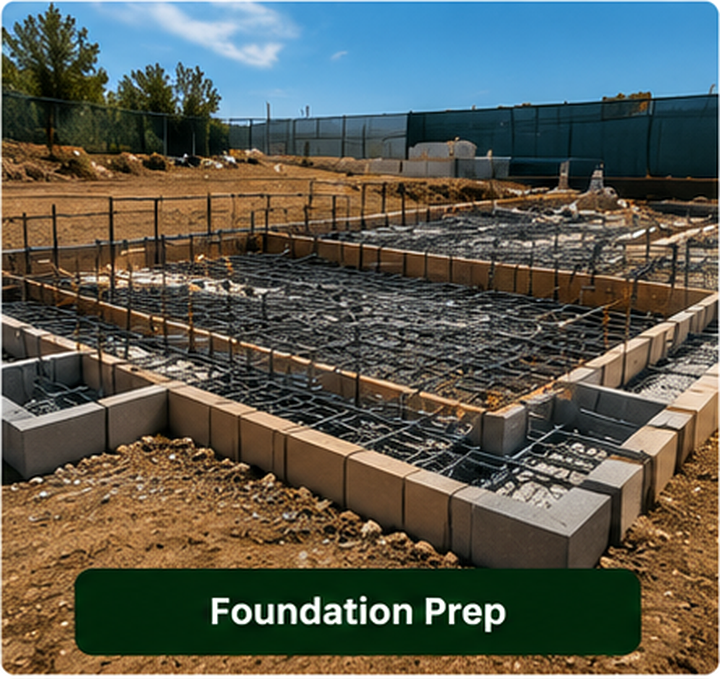 Concrete and foundation preparation