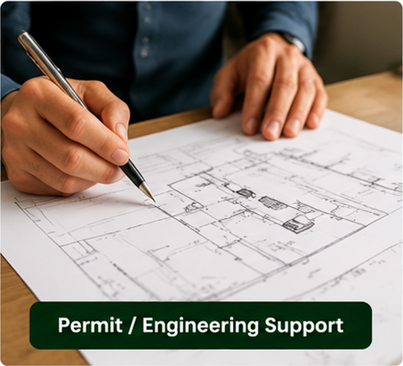 Permit and engineering support