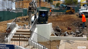concrete removal grading compaction Los Angeles