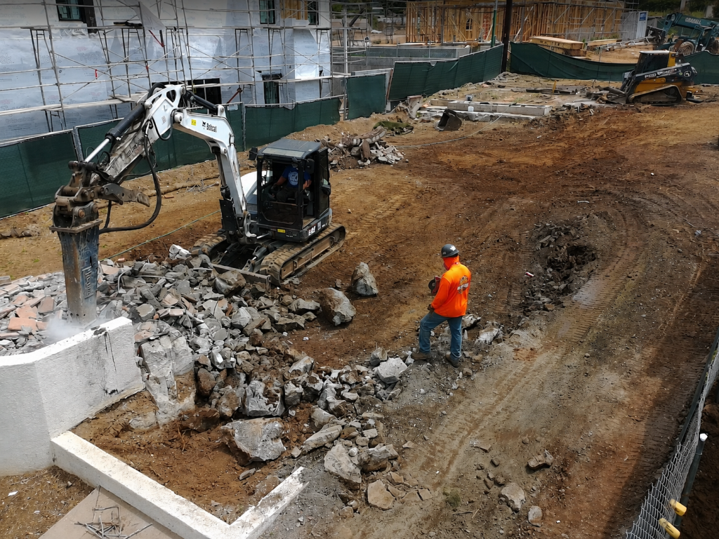Los Angeles site prep contractor